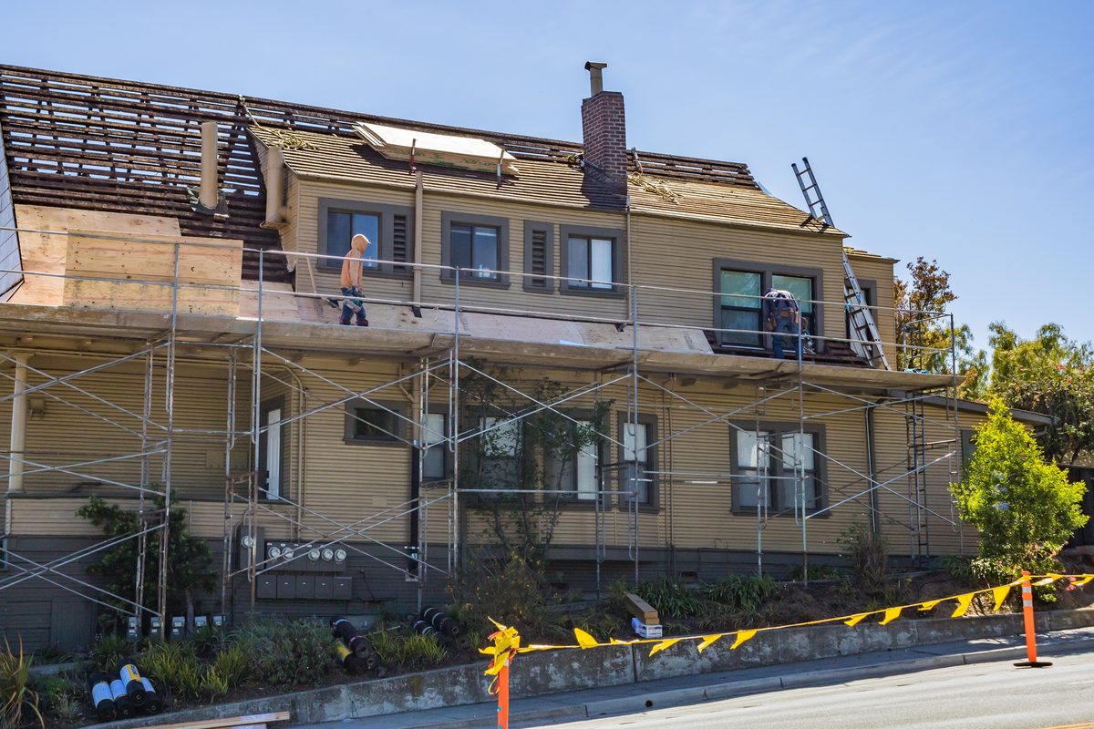 Trace and repair a leaking roof valley